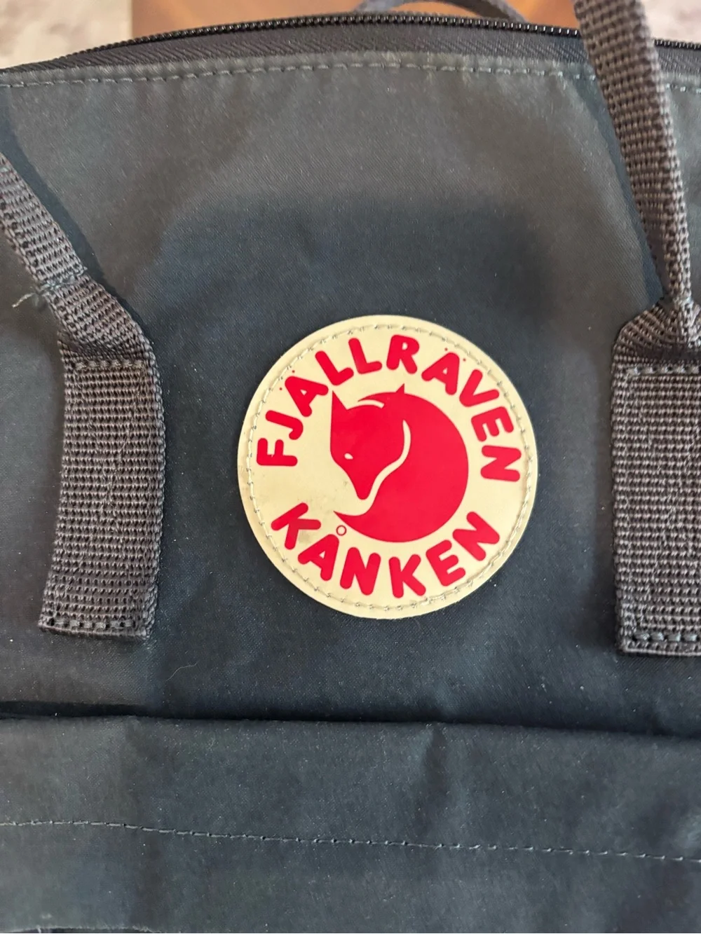 Fjallraven Kanken Classic Black Backpack with Computer Pocket